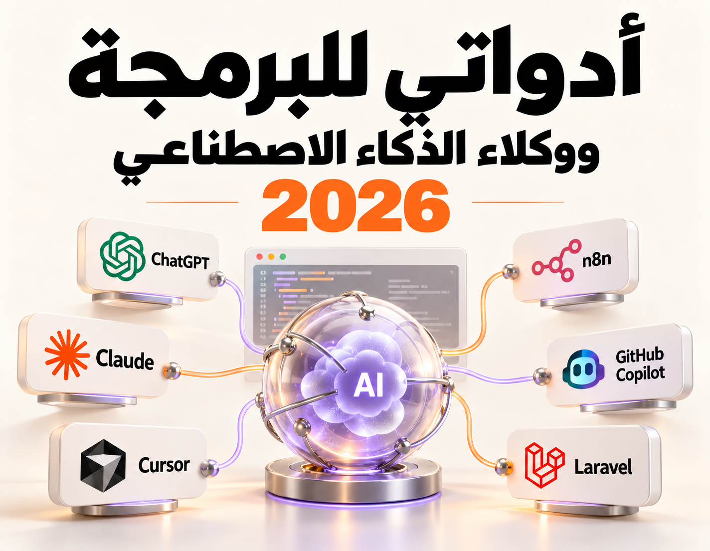 ايه الادوات اللي بستخدمها للبرمجة في 2026